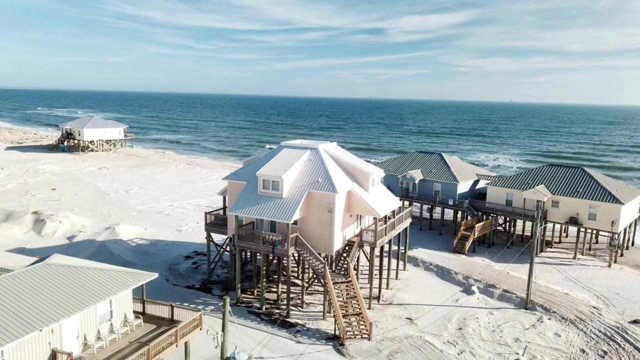 Kowabunga - You'Ll Love The Rooftop Deck And Private Heated Dipping Pool! Pet Friendly! Home Dauphin Island Luaran gambar