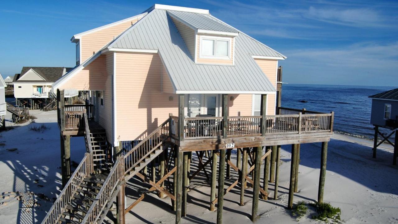 Kowabunga - You'Ll Love The Rooftop Deck And Private Heated Dipping Pool! Pet Friendly! Home Dauphin Island Luaran gambar